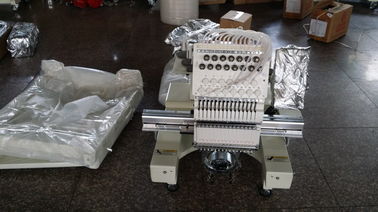 Computerized 9 Needle Embroidery Machine / Household Embroidery Machine Professional 